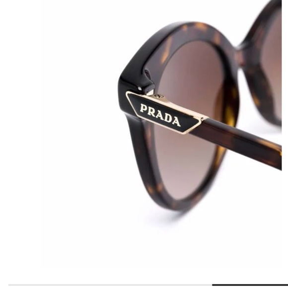 Prada tortoiseshell cat-eye sunglasses - Picture 3 of 9